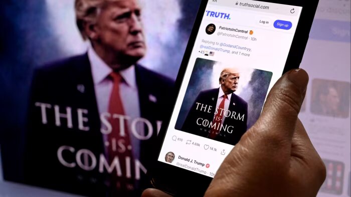 Trump Media hisseleri seçim öncesi 14% artıda