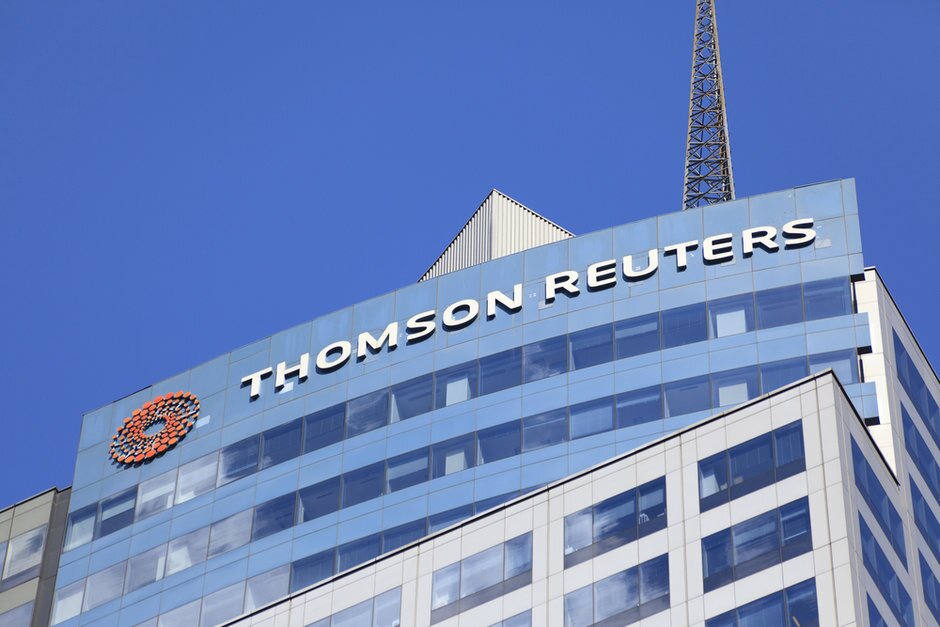 Thomson Reuters, güçlü sonuçlarıya yükseldi