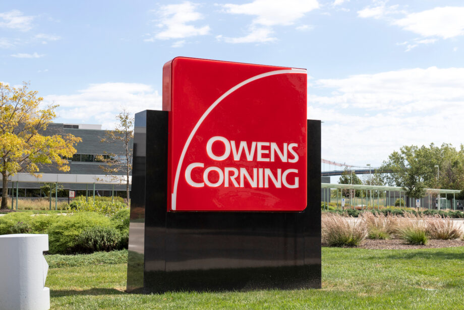 Owens Corning’den üçüncü çeyrekte güçlü performans