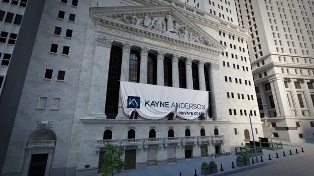 Kayne Anderson BDC, üçüncü çeyrekte beklentileri aştı