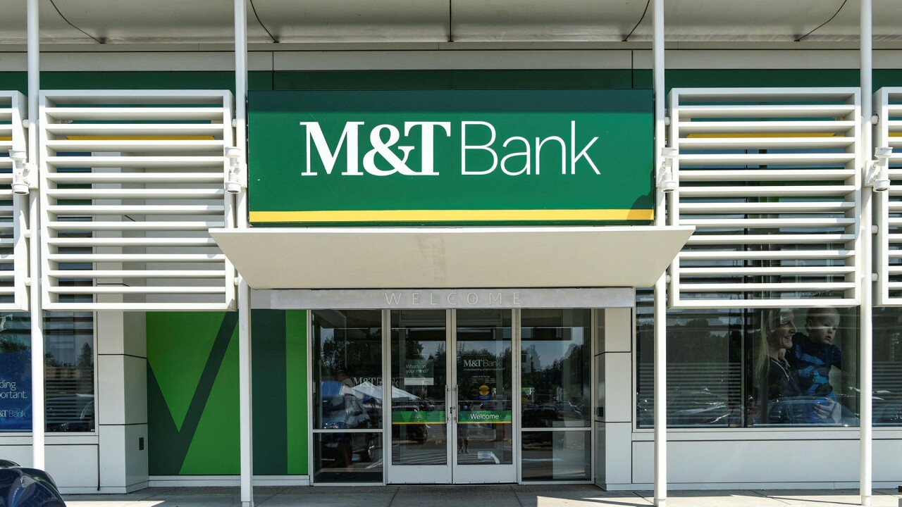 M&T Bank’ın üçüncü çeyrek kârı beklentileri aştı