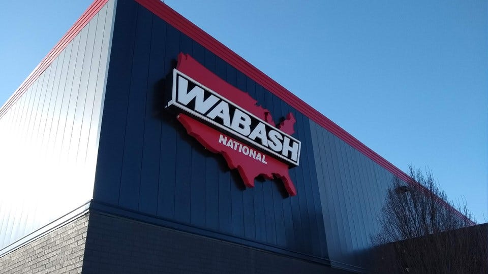 Wabash National’ın üçüncü çeyrek zararı 100% azaldı