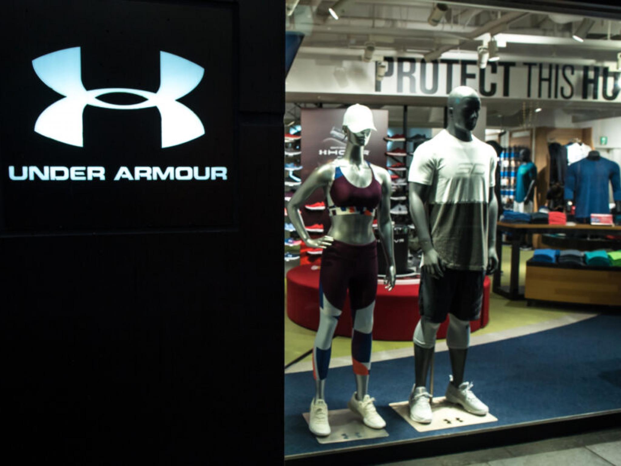 Under Armour’un satışları düştü, beklentiler yükseldi