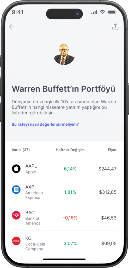 Ünlü yatırımcının portföy değişiklikleri: Warren Buffett hisseleri Ünlü yatırımcının portföy değişiklikleri: Warren Buffett hisseleri