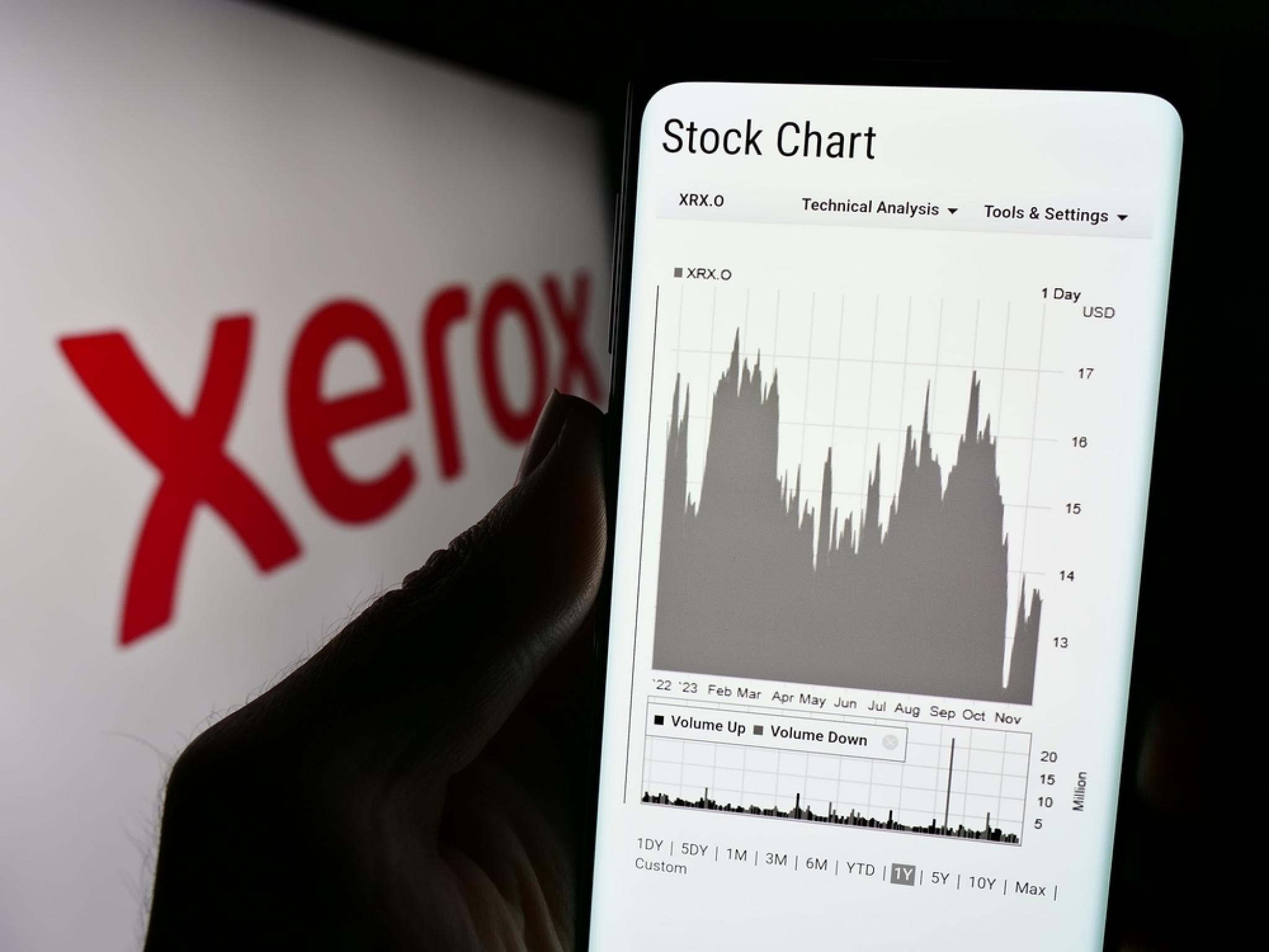 Xerox’un ilk çeyrek gelirleri düştü