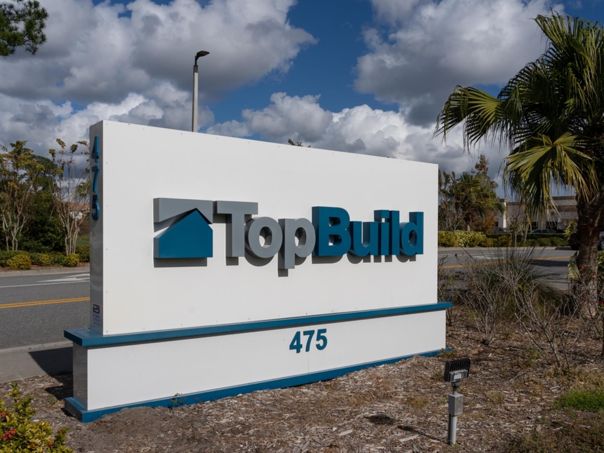 TopBuild’in satışları yüzde 3,6 düştü