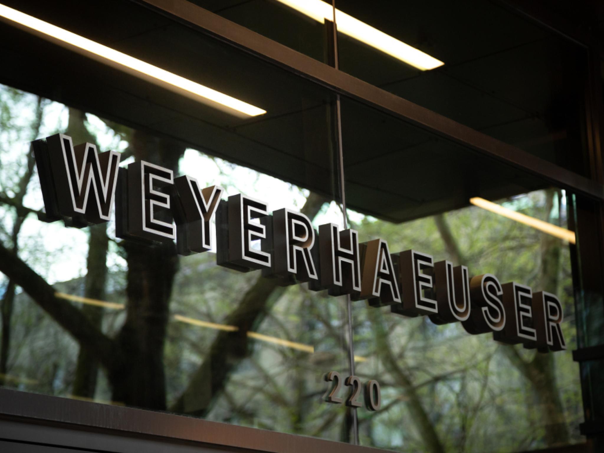 Weyerhaeuser 375 milyon dolarlık orman arazisi satın aldı
