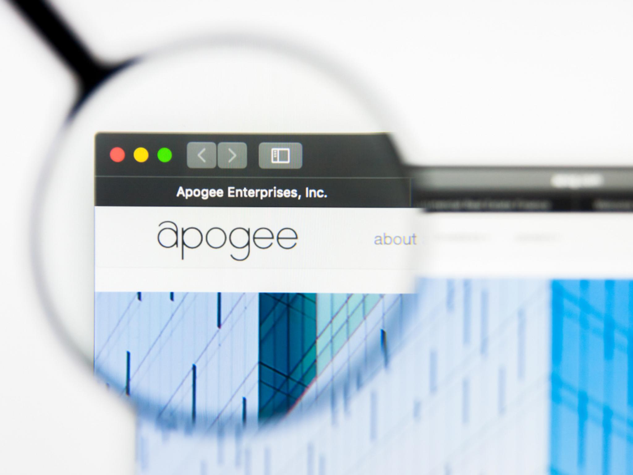 Apogee Enterprises’ın gelirleri beklentiyi aştı