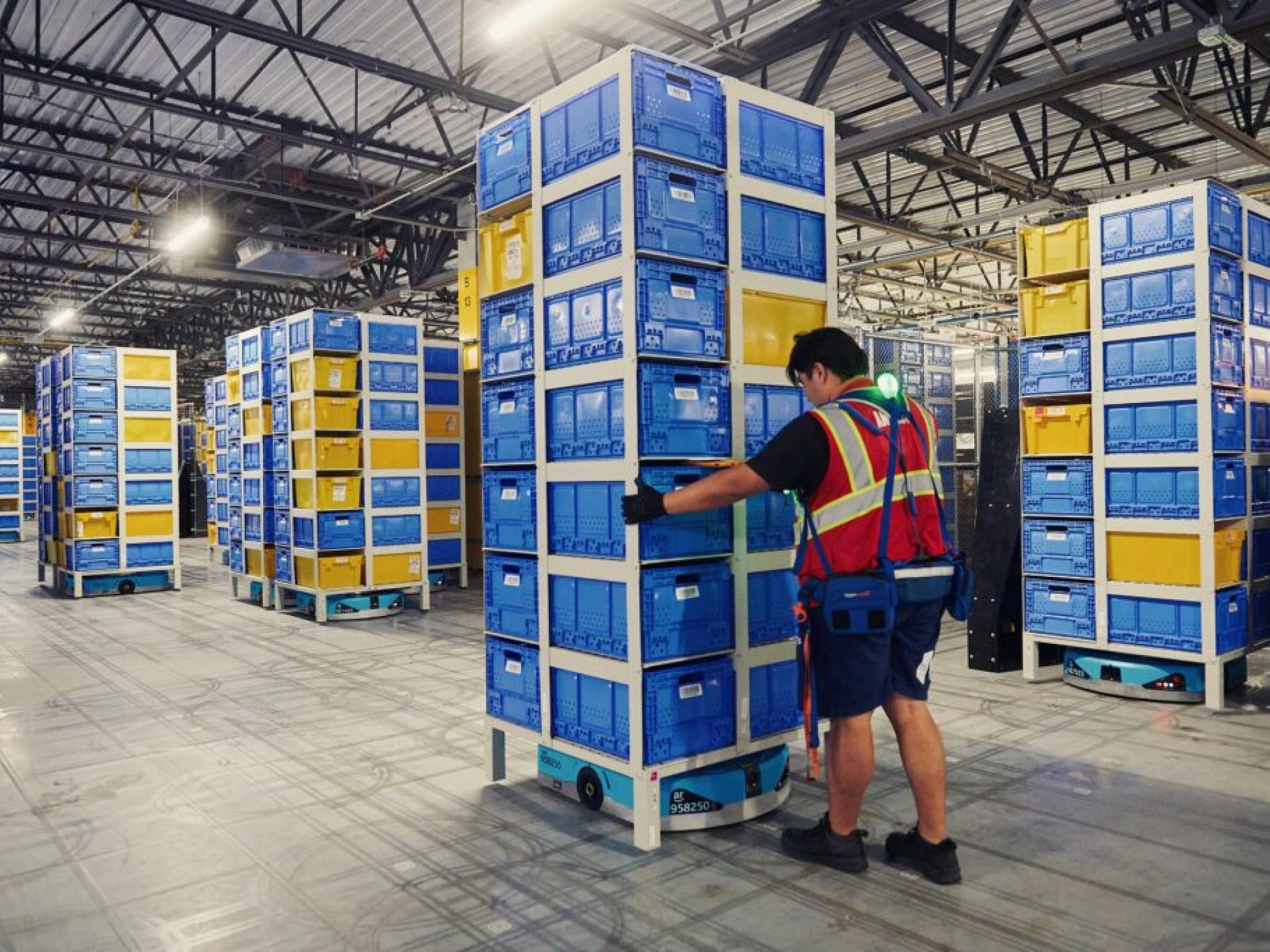 Amazon robot sayısını 1 milyona çıkardı
