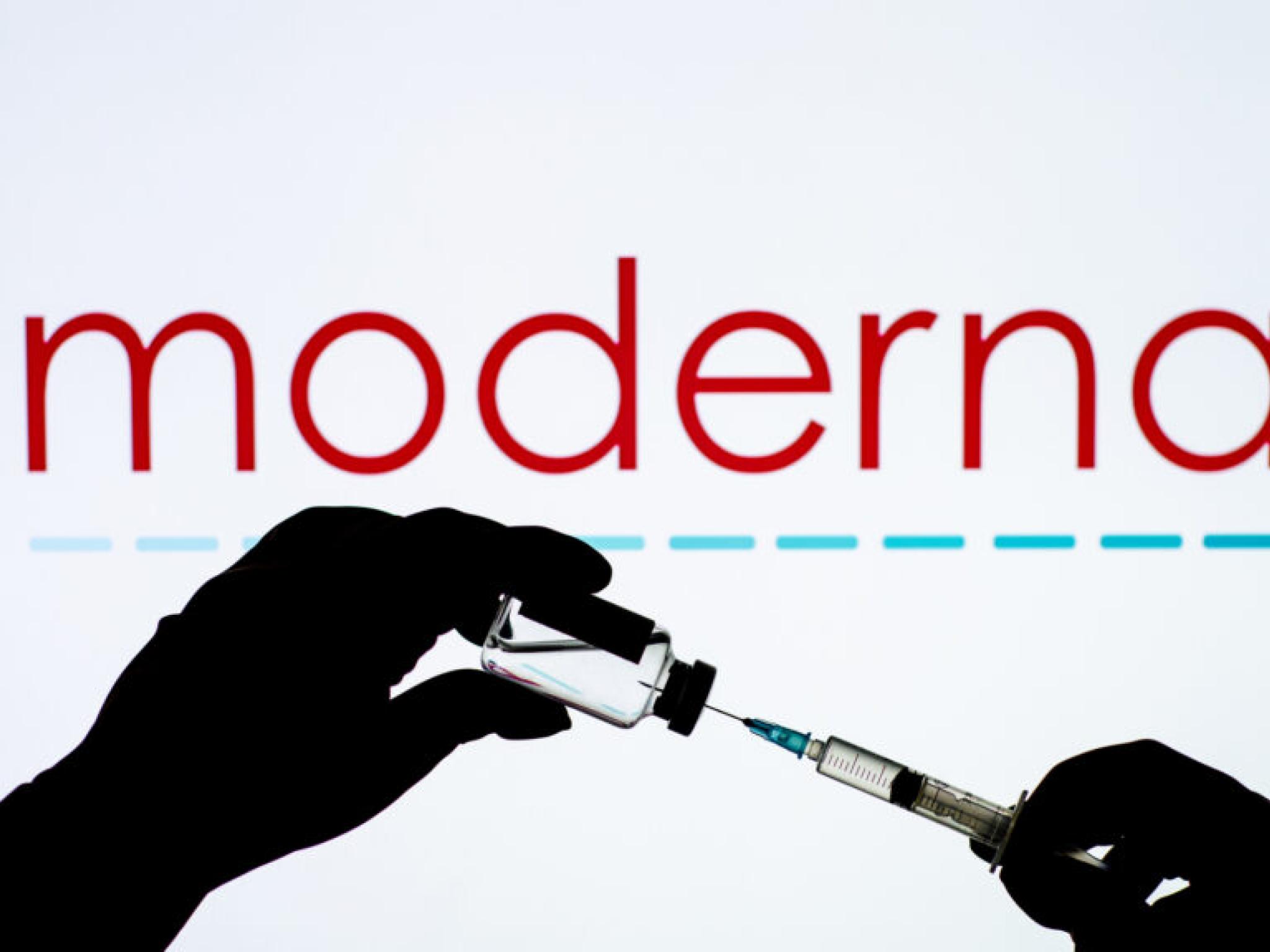Moderna hisseleri son bir ayda yükseldi