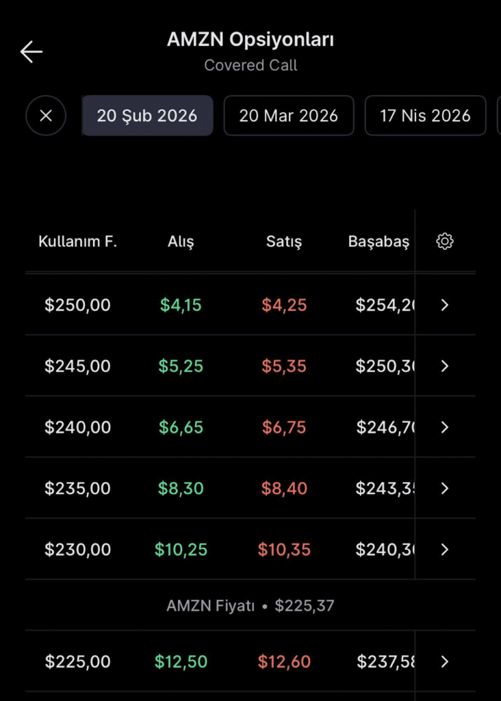 Amazon’da opsiyon stratejisi nasıl kurulur? Amazon’da opsiyon stratejisi nasıl kurulur?